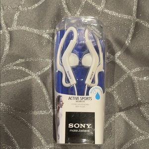 Sony MDR-AS200 Active Sports Headphones (White)
